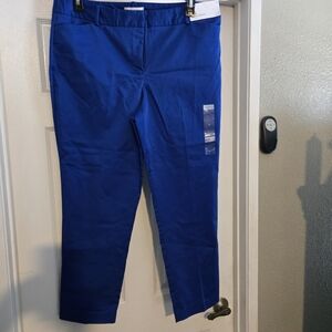 Liz Claiborne Royal Blue Ankle Pants